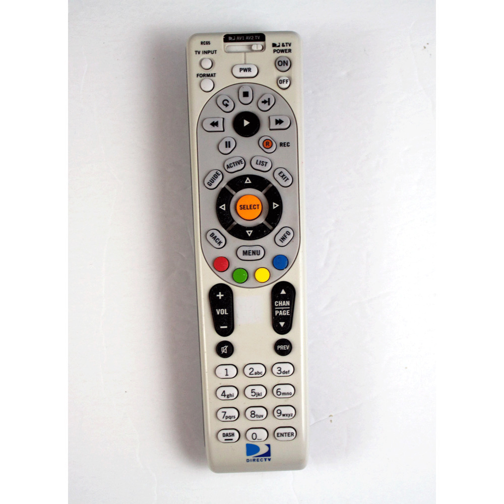 Original DIRECTV RC65 Universal Remote Control Satellite Direct TV‎ Audio